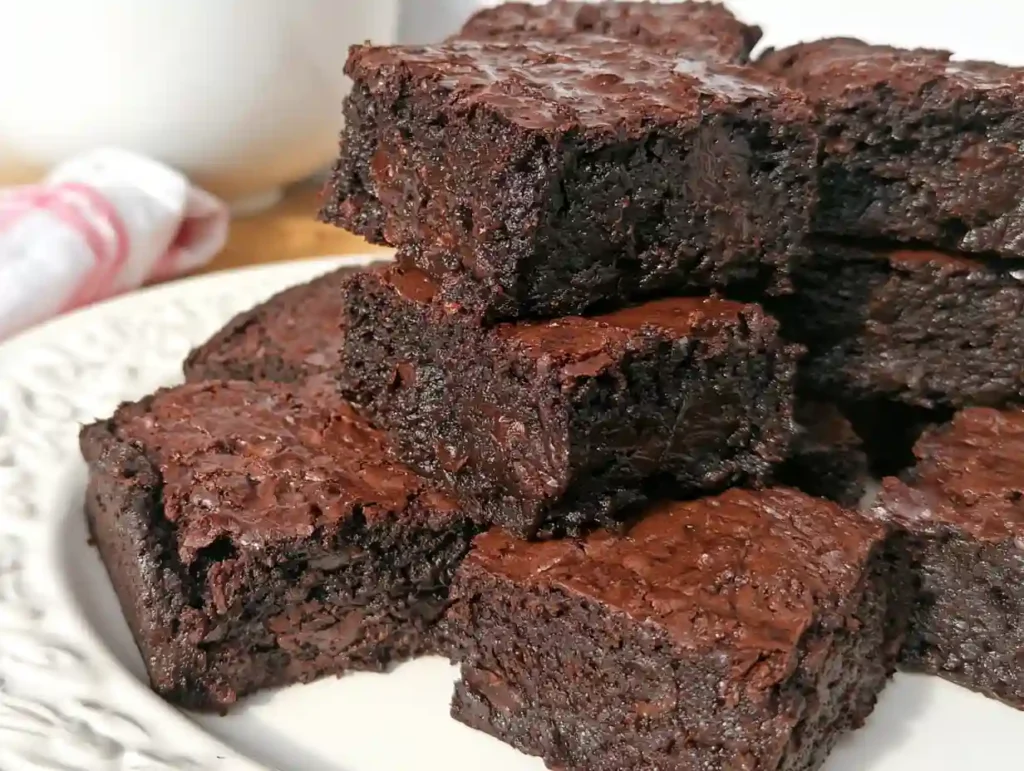 Fudgy Sourdough Brownies
