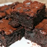 Fudgy Sourdough Brownies