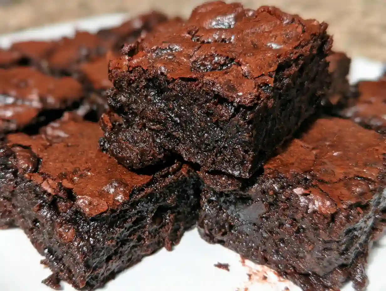 Fudgy Sourdough Brownies