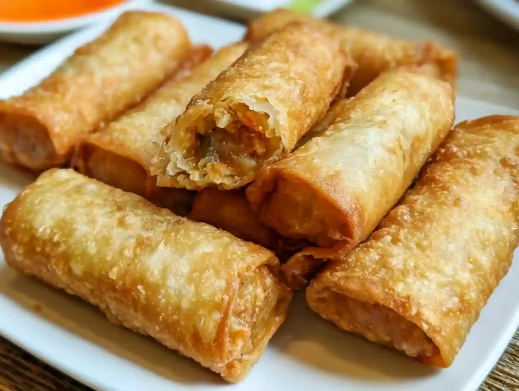 Golden Brown Egg Rolls