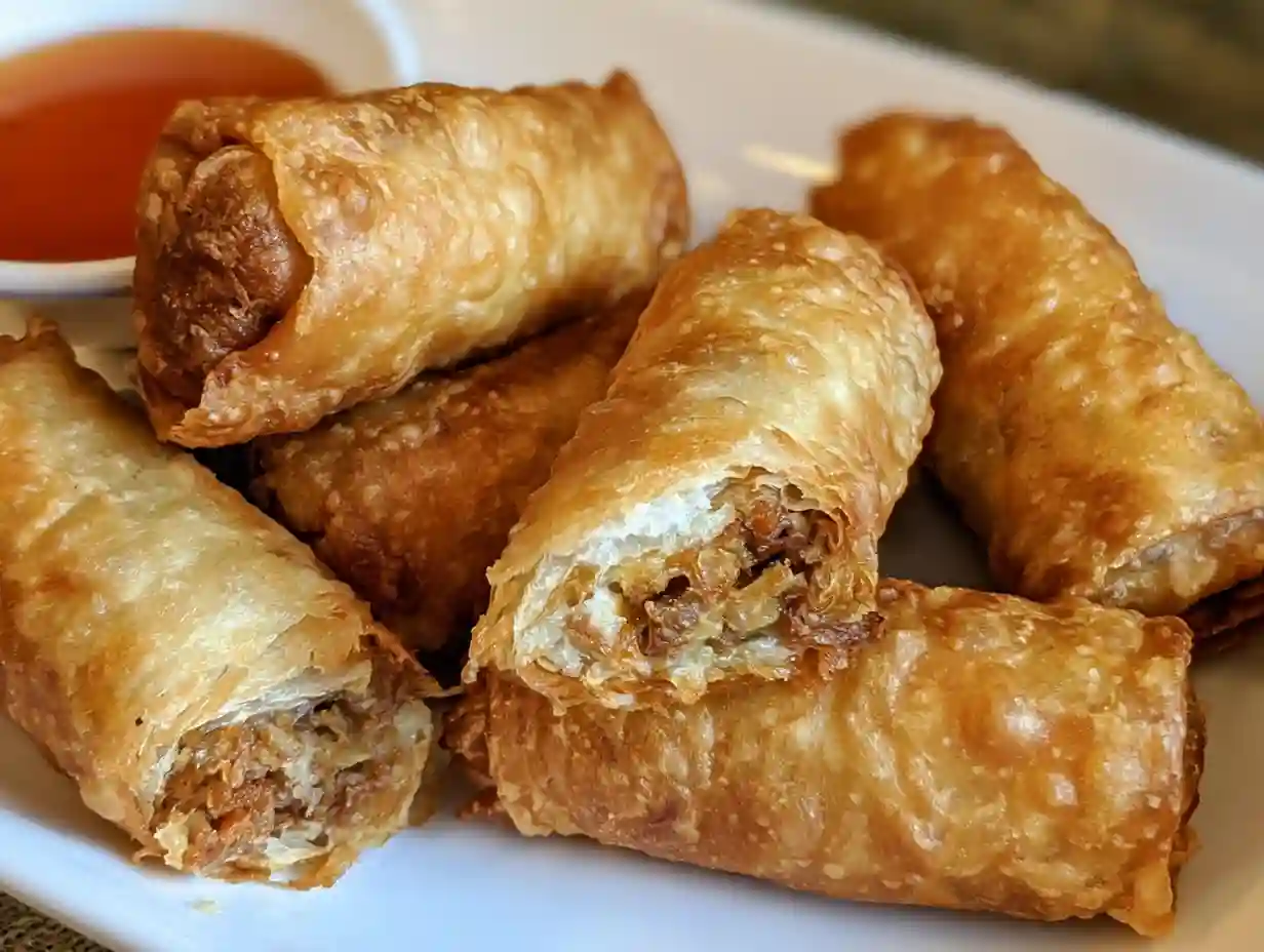 Golden Brown Egg Rolls