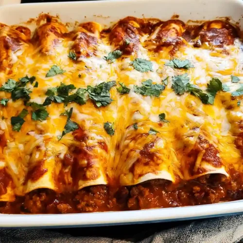 Ground Beef Enchiladas