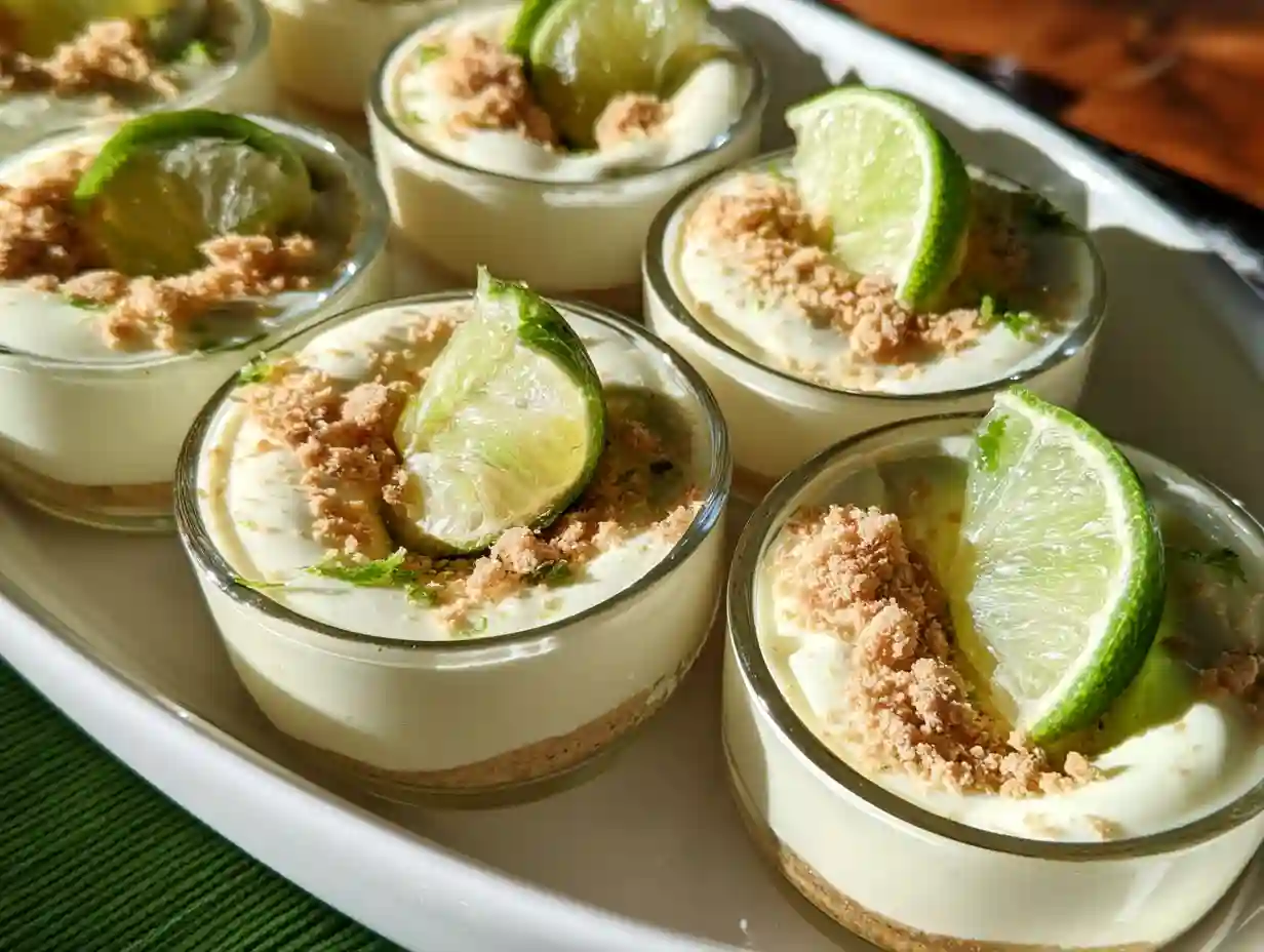 Key Lime Pie Possets