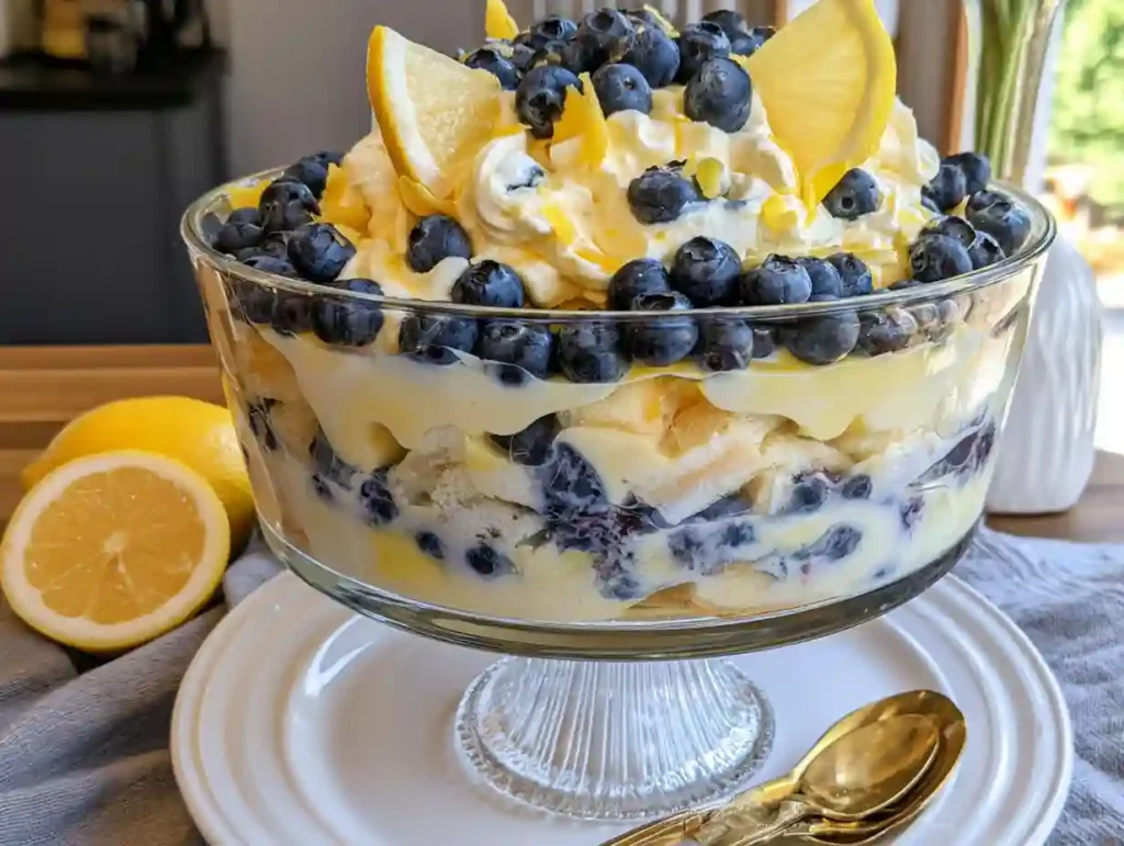 Lemon Blueberry Trifle