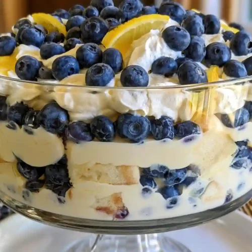 Lemon Blueberry Trifle