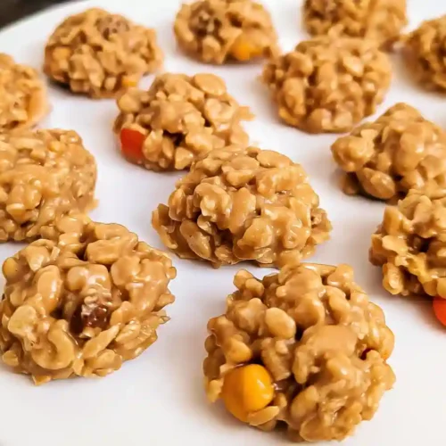 No Bake Peanut Butter Cookies