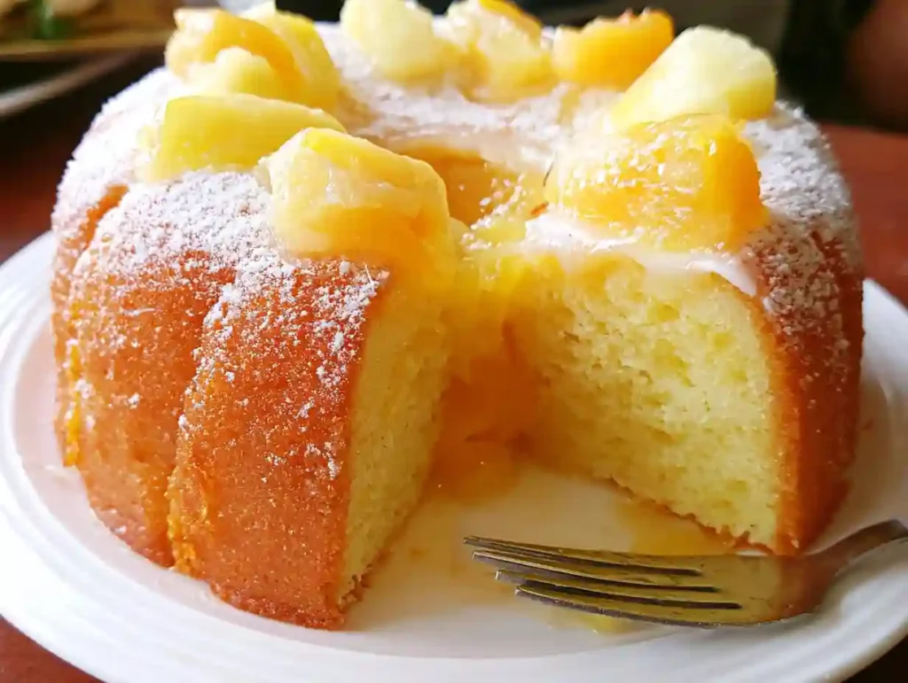 Pineapple Juice Cake