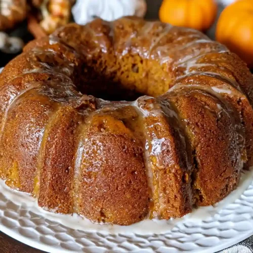 Pumpkin Rum Cake Recipe