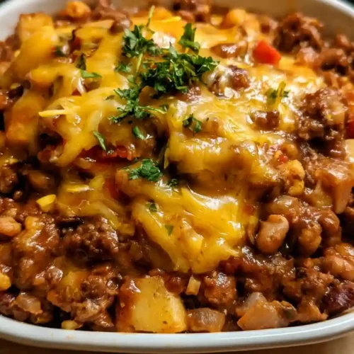 Slow Cooker Cowboy Casserole