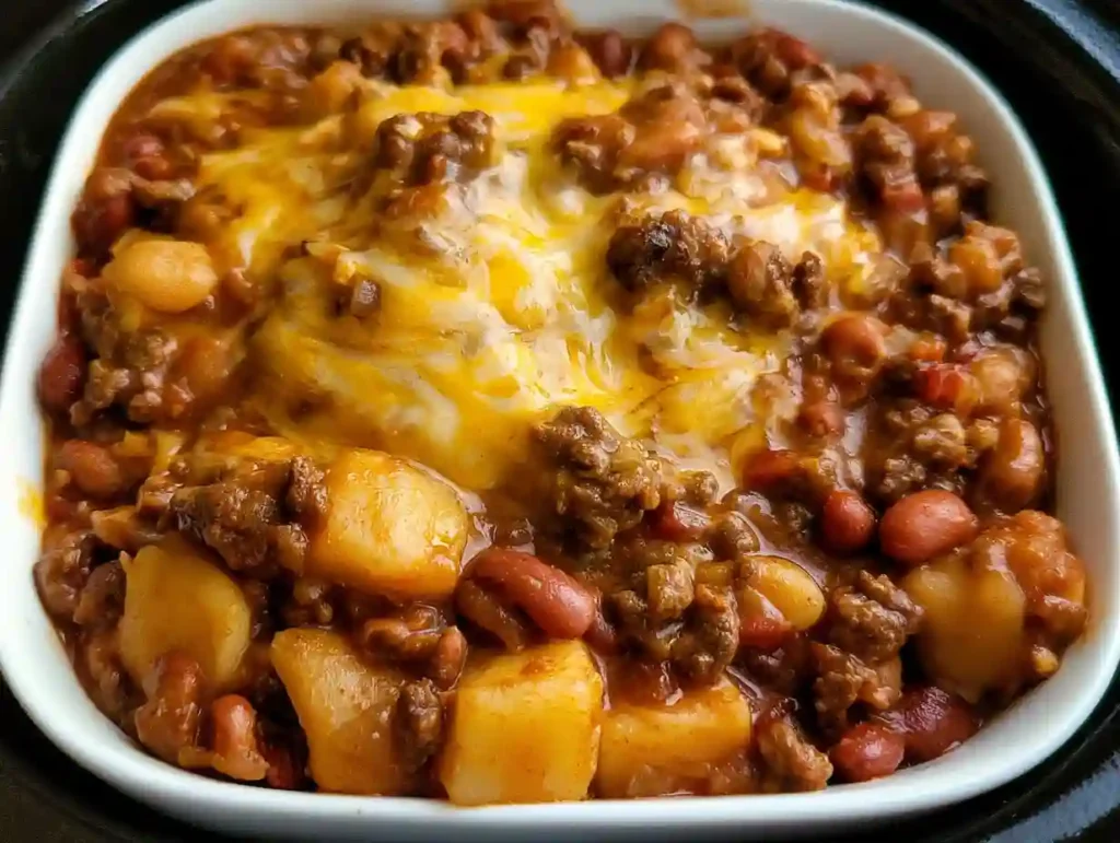 Slow Cooker Cowboy Casserole