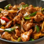 Stir-Fried Chinese Garlic Chicken