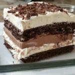 brownie refrigerator cake