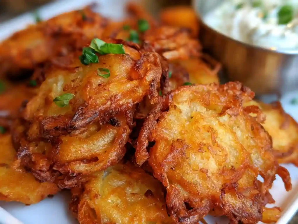 Authentic Amish Onion Fritters