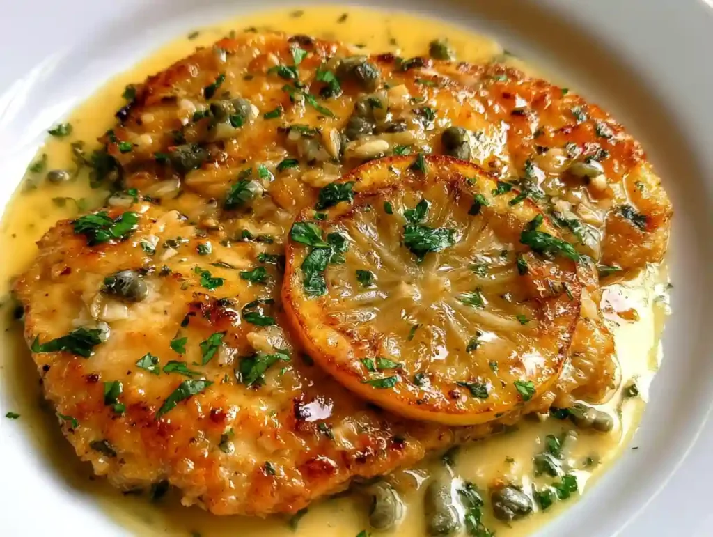 Chicken Piccata with Lemon Sauce