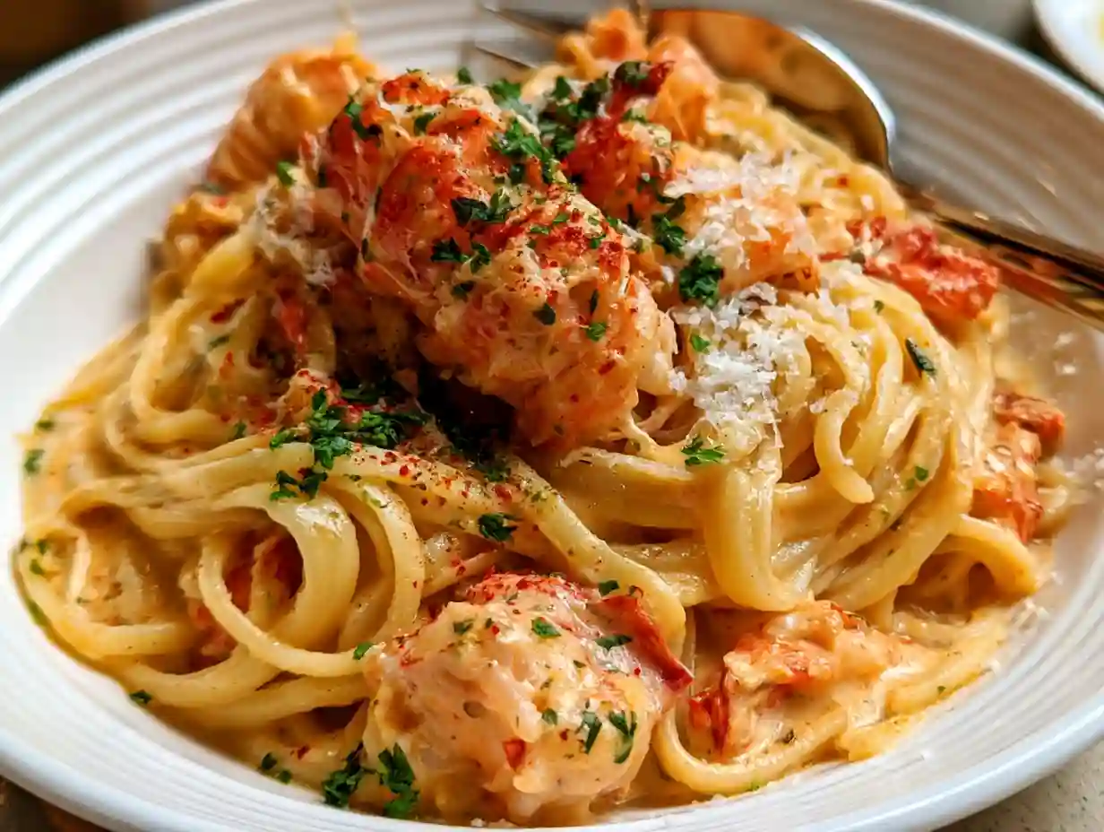 Creamy Lobster Pasta