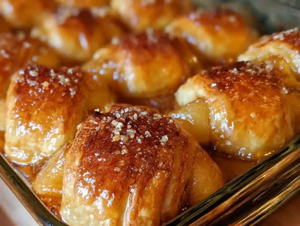 Crescent Roll Apple Dumplings