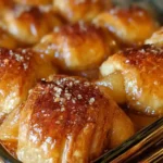 Crescent Roll Apple Dumplings