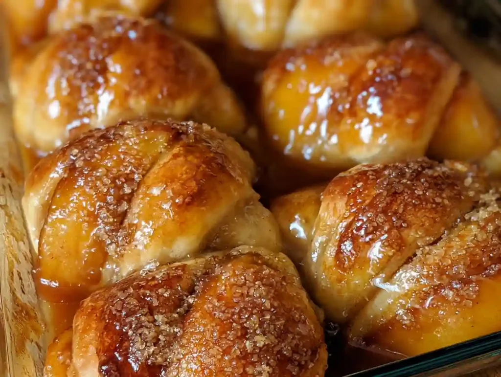 Crescent Roll Apple Dumplings