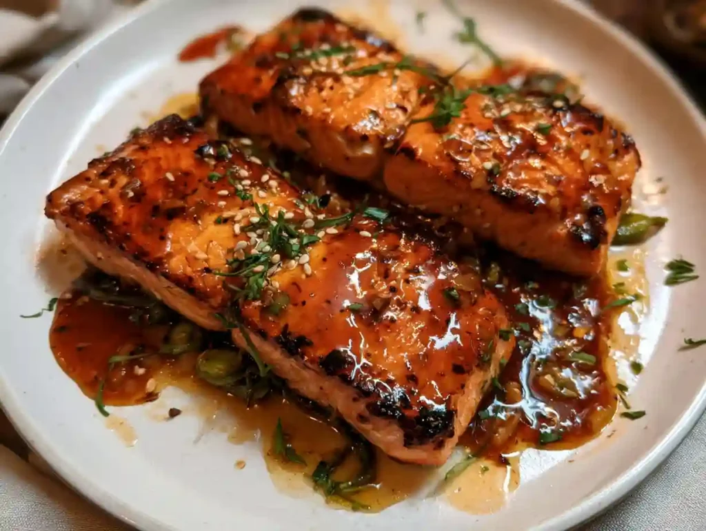Honey Glazed Salmon