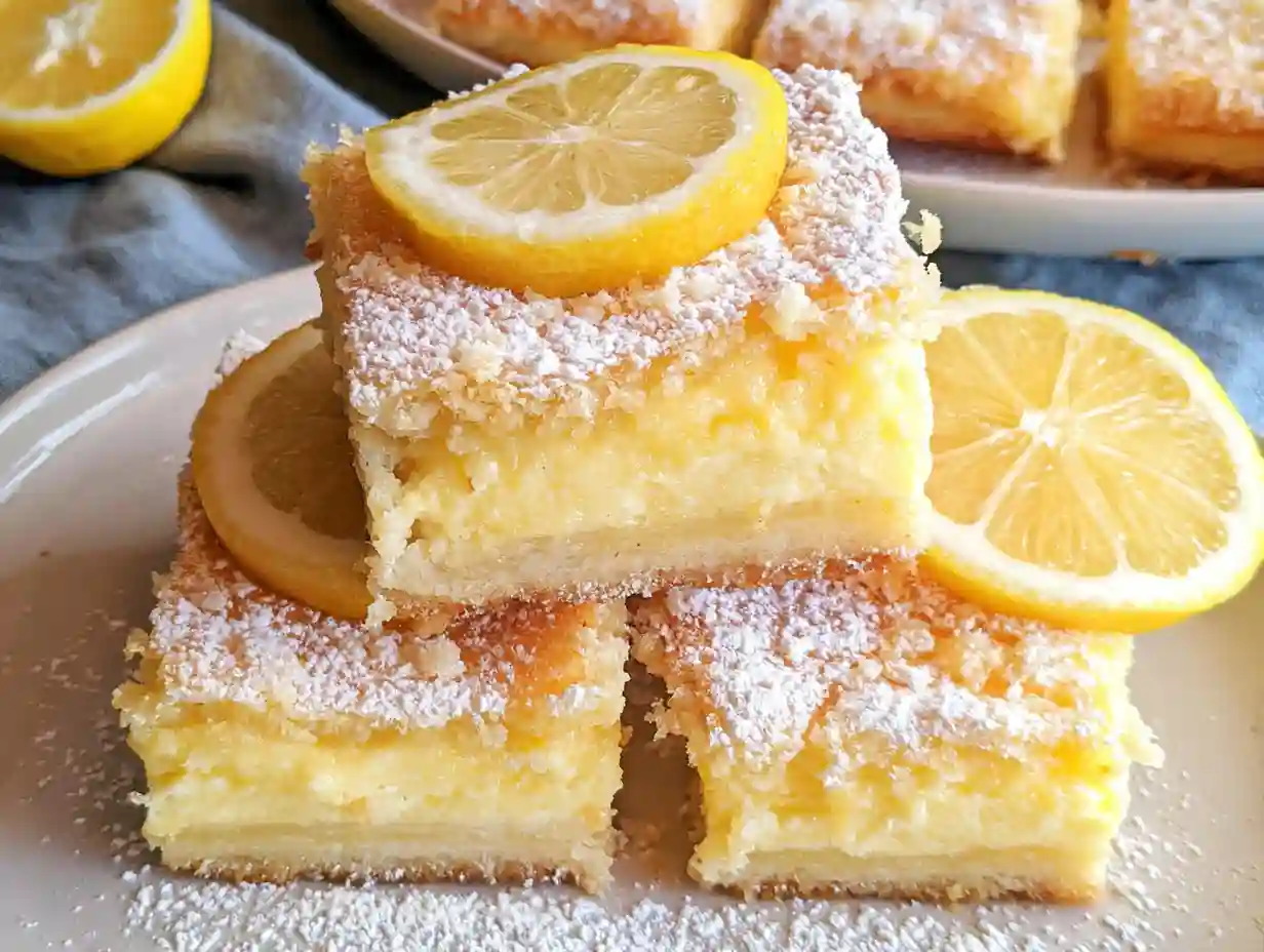 Lemon Cream Cheese Bars Recipe