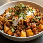 Loaded Potato Taco Bowl