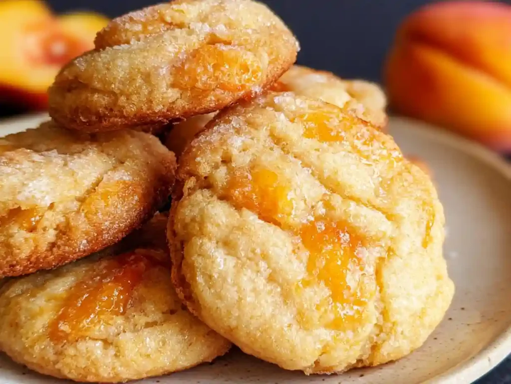 Soft Peach Cookies