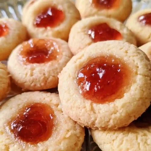 Thumbprint Cookies Recipe with Fruit Jam